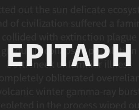Обложка Epitaph