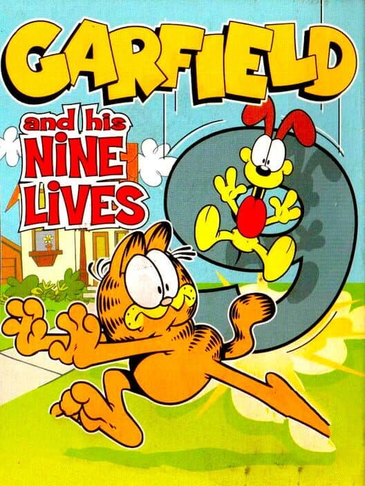 Обложка Garfield and His Nine Lives