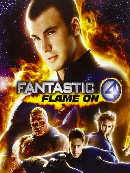 Обложка Fantastic 4: Flame On