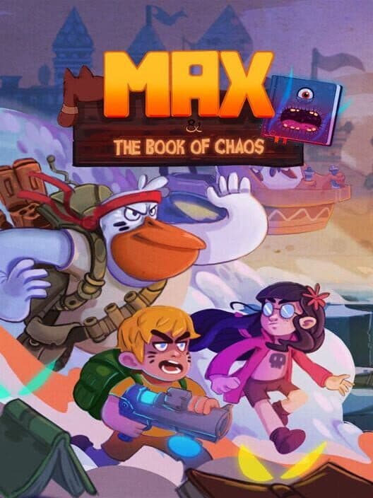 Обложка Max and the Book of Chaos