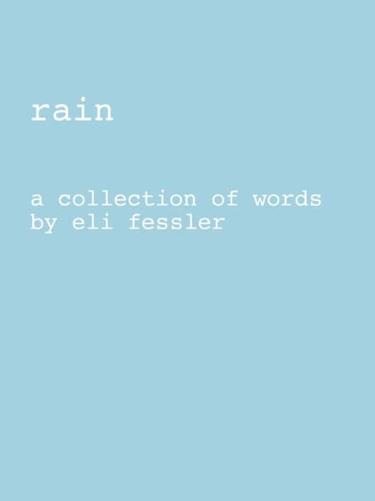 Обложка Rain