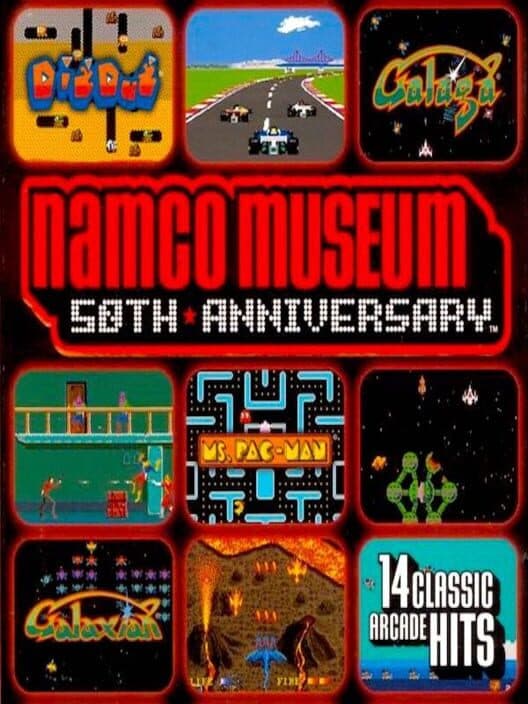 Обложка Namco Museum 50th Anniversary