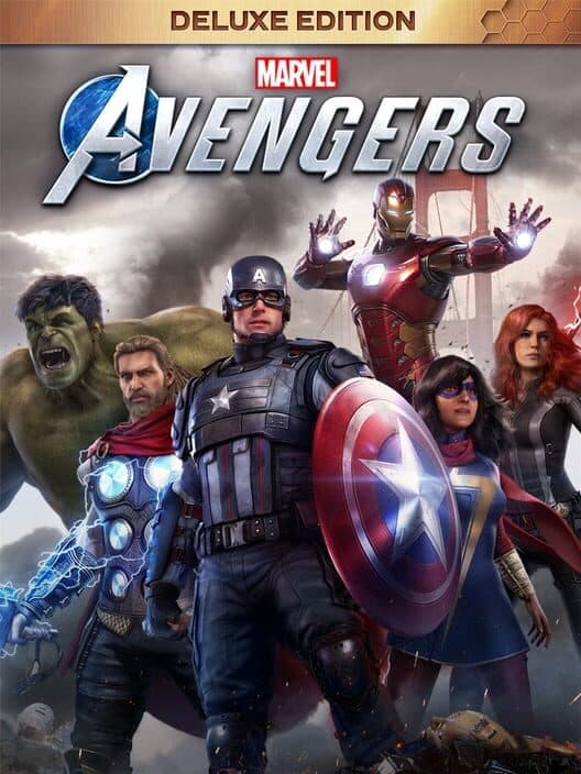 Обложка Marvel's Avengers: Deluxe Edition
