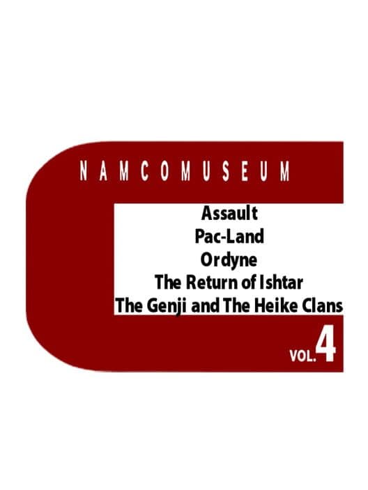 Обложка Namco Museum Vol. 4