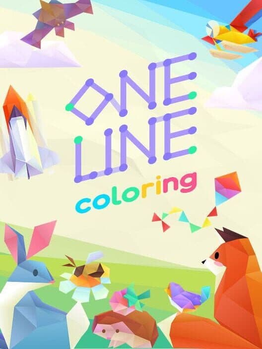 Обложка One Line Coloring