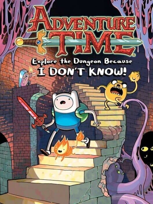Обложка Adventure Time: Explore the Dungeon Because I Don't Know!