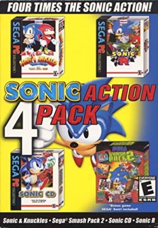 Обложка Sonic Action 4 Pack