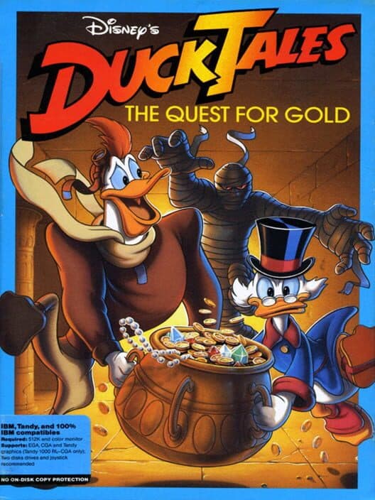 Обложка Disney's DuckTales: The Quest for Gold