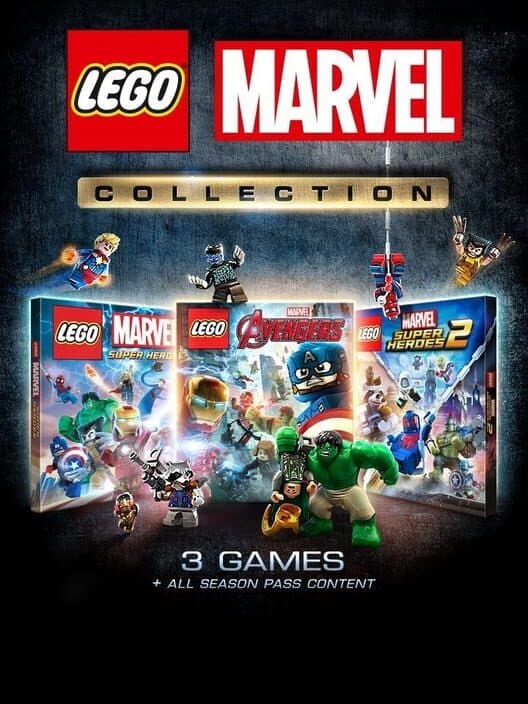 Обложка LEGO Marvel Collection