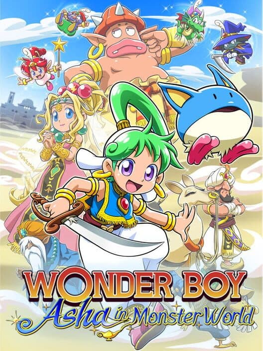 Обложка Wonder Boy: Asha in Monster World