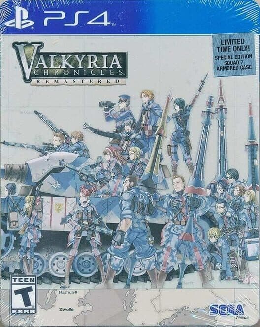 Обложка Valkyria Chronicles: Remastered - Steelbook Edition