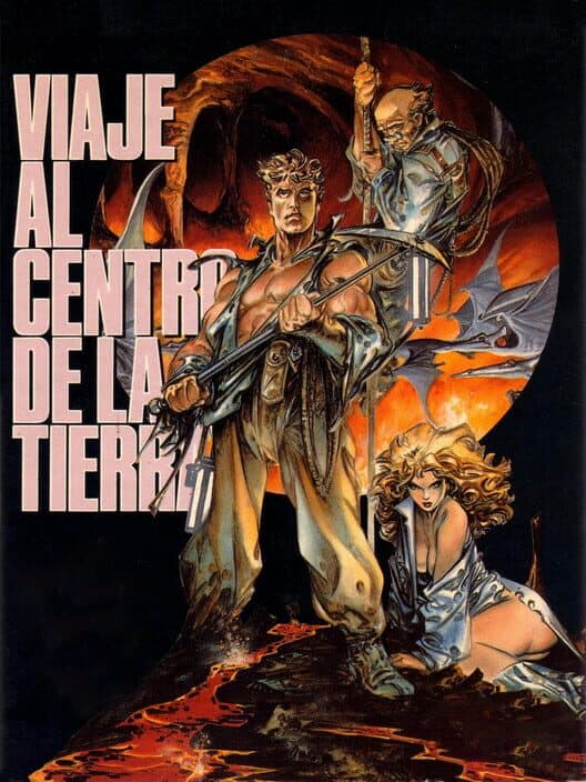 Обложка Viaje al centro de la Tierra