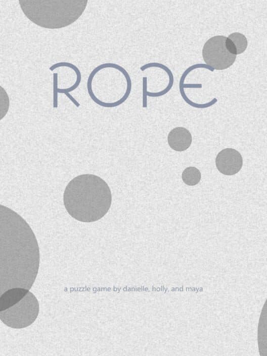 Обложка Rope