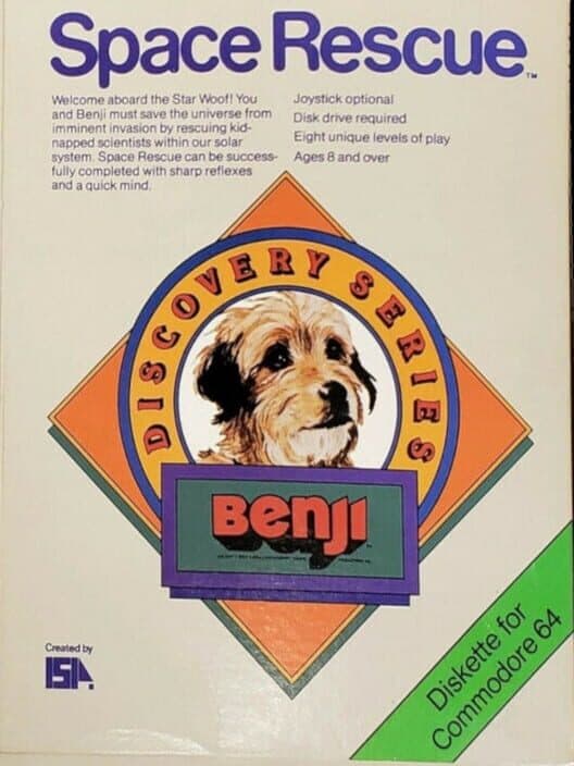 Обложка Benji: Space Rescue