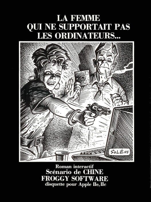 Обложка La femme qui ne supportait pas les ordinateurs