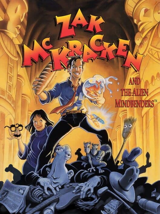 Обложка Zak McKracken and the Alien Mindbenders