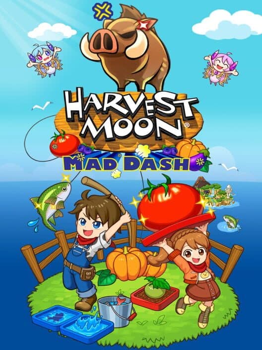 Обложка Harvest Moon: Mad Dash