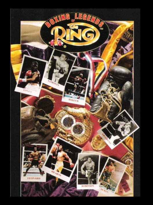 Обложка Boxing Legends of the Ring