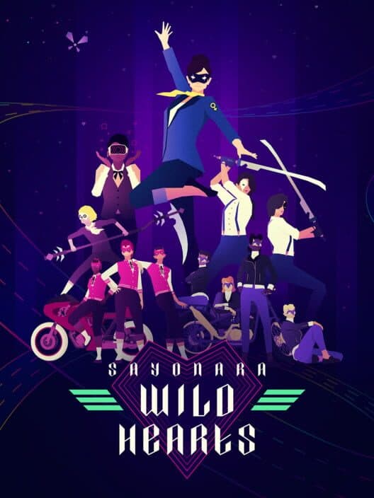 Обложка Sayonara Wild Hearts