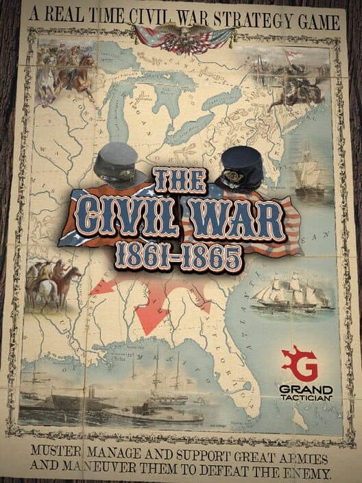Обложка Grand Tactician: The Civil War (1861-1865)