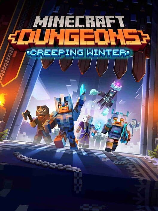 Обложка Minecraft Dungeons: Creeping Winter