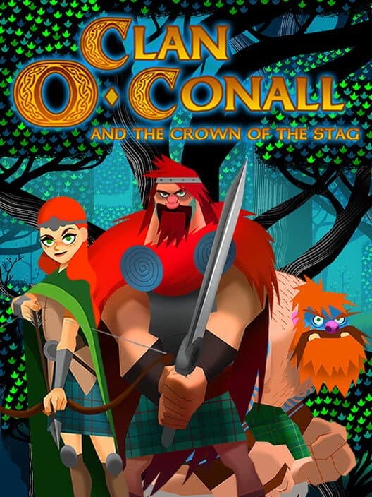 Обложка Clan O'Conall and the Crown of the Stag
