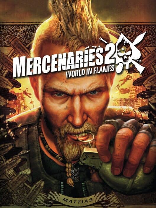 Обложка Mercenaries 2: World in Flames