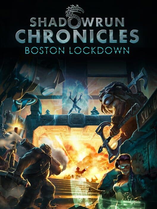 Обложка Shadowrun Chronicles: Boston Lockdown