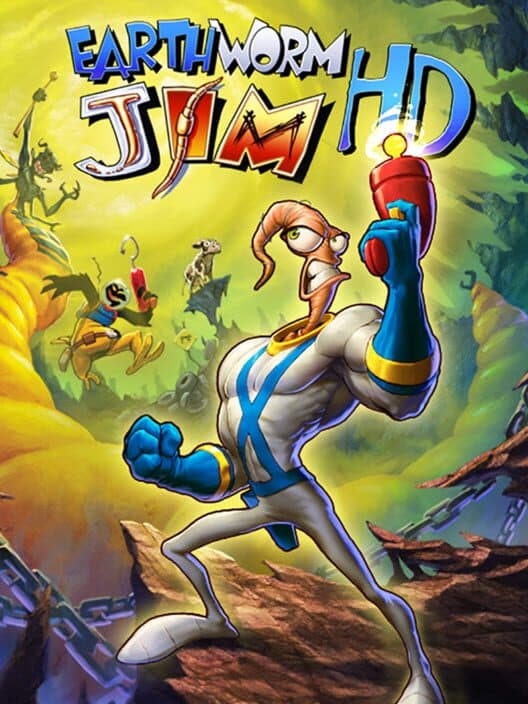 Обложка Earthworm Jim HD