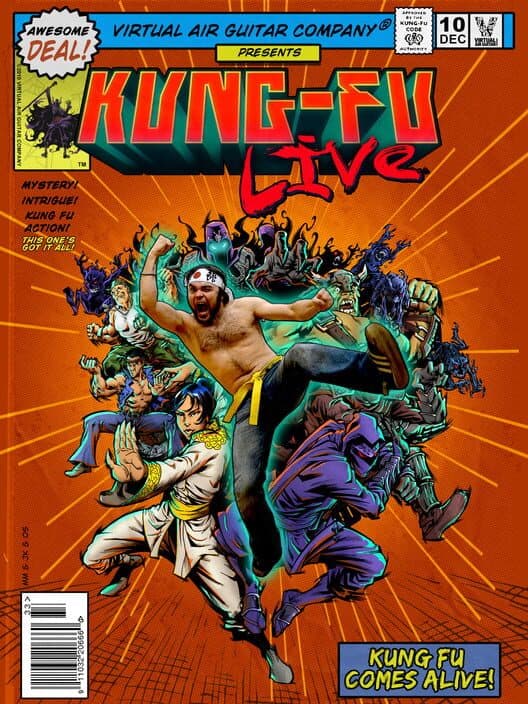 Обложка Kung-Fu Live
