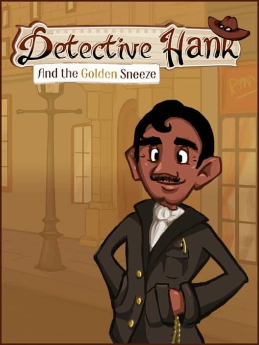Обложка Detective Hank and the Golden Sneeze