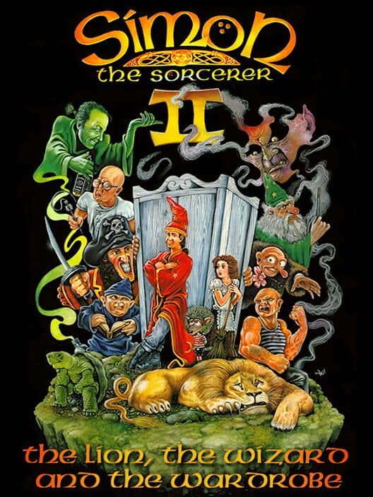Обложка Simon the Sorcerer II: The Lion, the Wizard and the Wardrobe