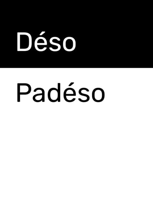 Обложка DésoPadéso