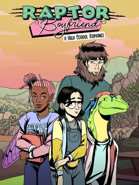 Обложка Raptor Boyfriend: A High School Romance