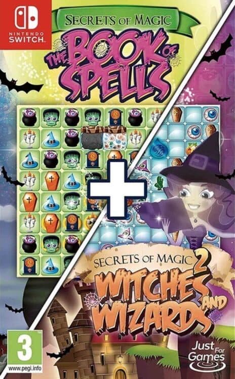 Обложка Secrets of Magic: The Book of Spells & Secrets of Magic 2: Witches and Wizards - Double Pack