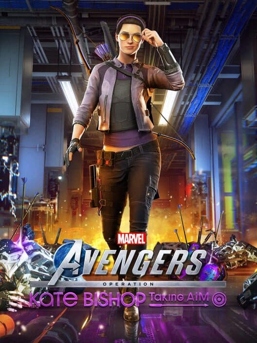 Обложка Marvel's Avengers: Kate Bishop - Taking AIM
