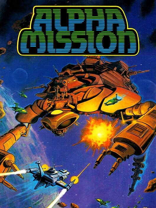 Обложка Alpha Mission