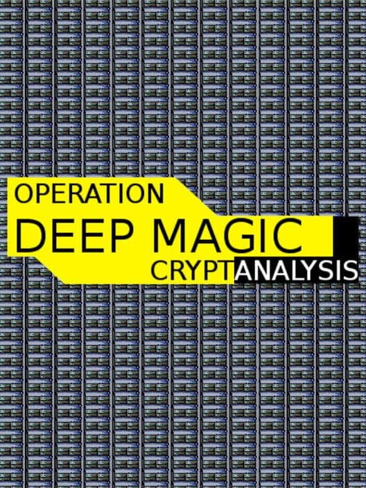 Обложка Operation Deep Magic: Cryptanalysis