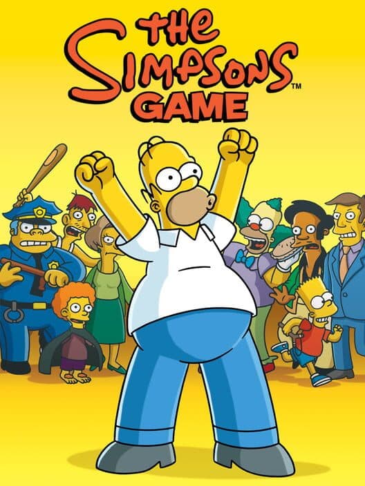 Обложка The Simpsons Game