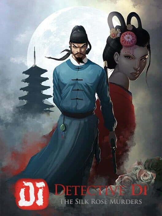 Обложка Detective Di: The Silk Rose Murders