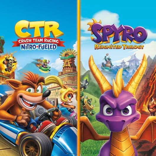 Обложка Crash Team Racing Nitro-Fueled + Spyro Reignited Trilogy Bundle