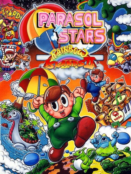 Обложка Parasol Stars: Rainbow Islands II
