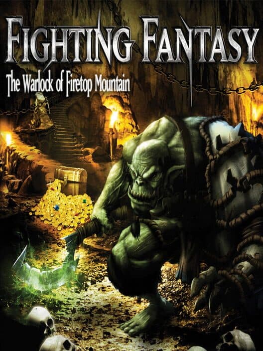 Обложка Fighting Fantasy: The Warlock of Firetop Mountain