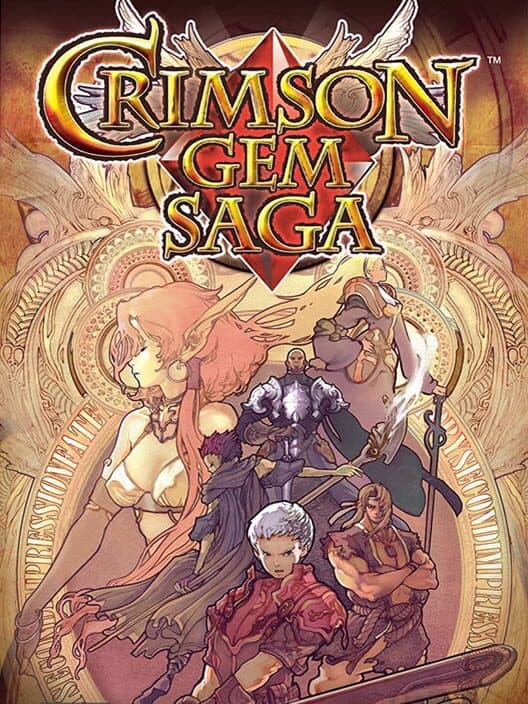 Обложка Crimson Gem Saga