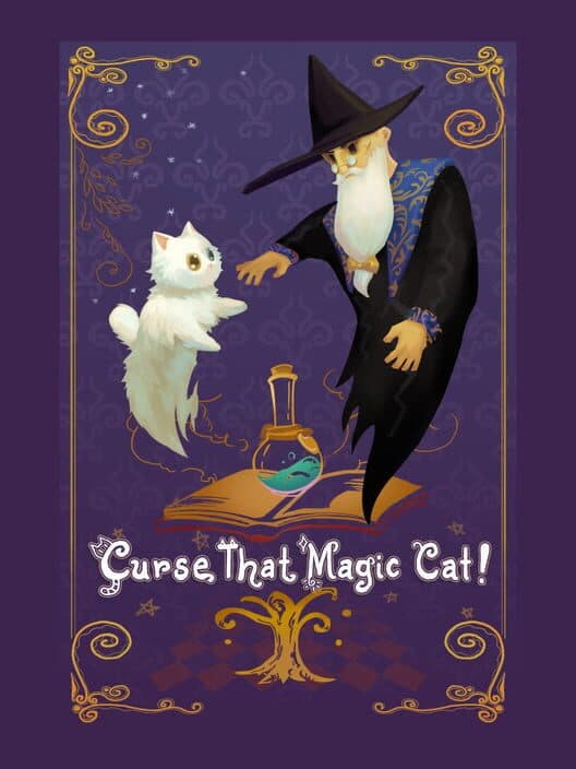 Обложка Curse That Magic Cat!