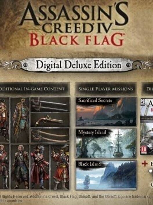 Обложка Assassin's Creed IV: Black Flag - Deluxe Edition