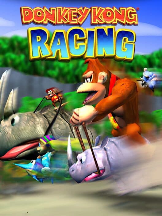 Обложка Donkey Kong Racing