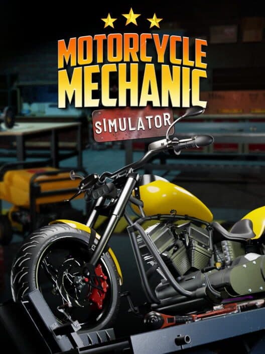 Обложка Motorcycle Mechanic Simulator 2021