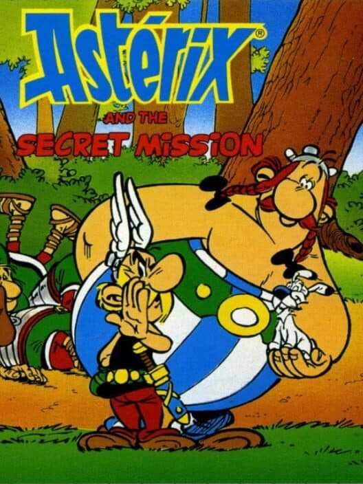 Обложка Astérix and the Secret Mission