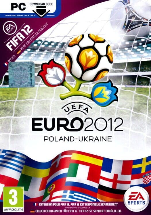 Обложка FIFA 12: UEFA Euro 2012